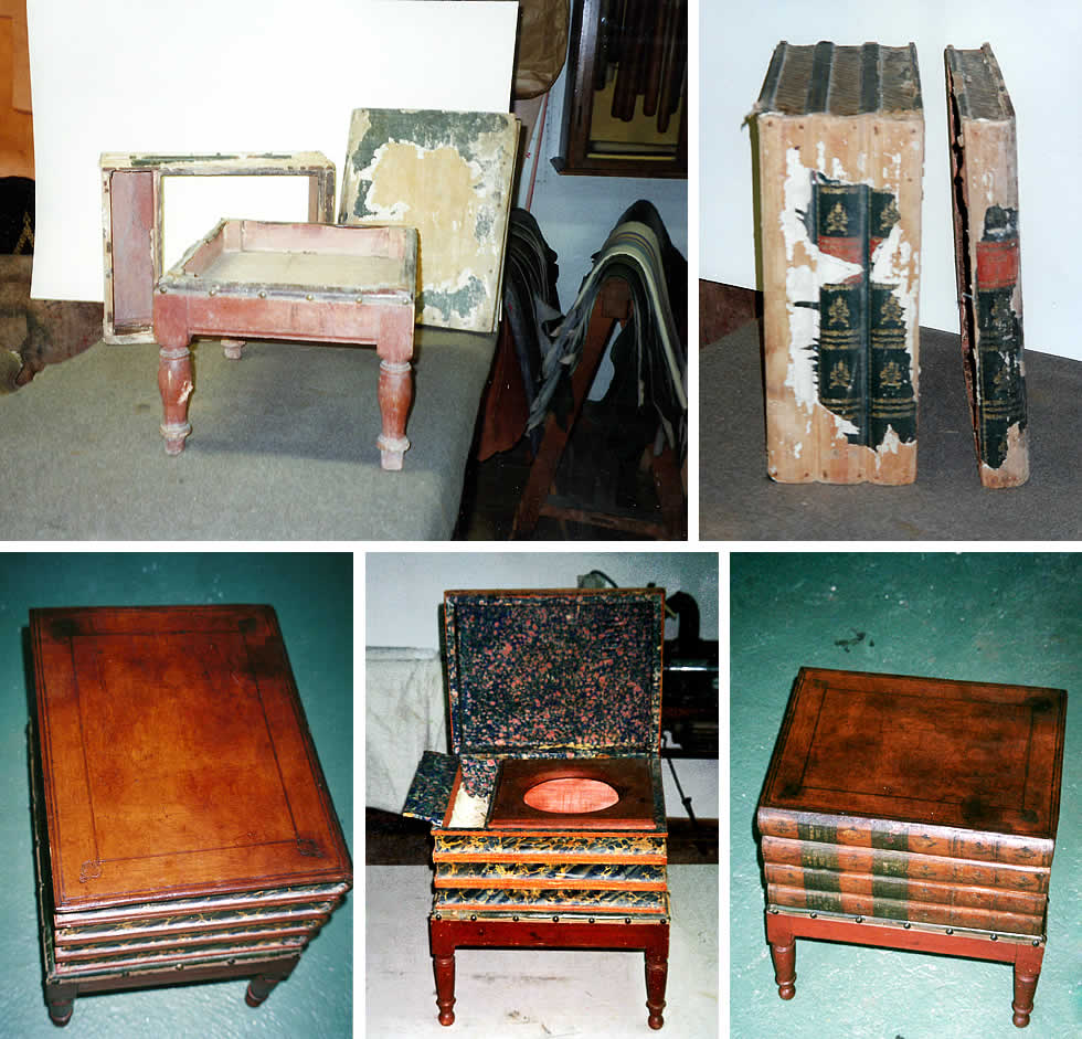 Restauration d'un meuble de commodité