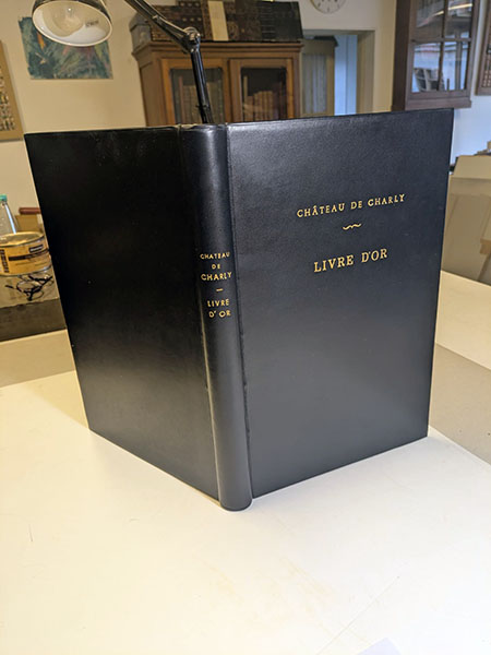 Livre d'or sur mesure fait main